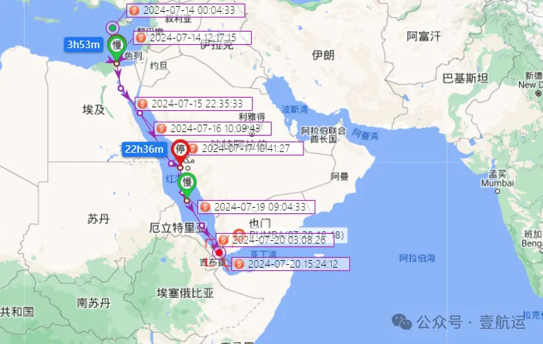 They were attacked by the Houthis near the Bab el-Mandeb Strait