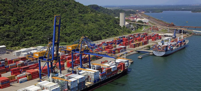 Sugar exports were also slightly below the monthly record set in December