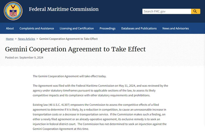 Hapag-lloyd and Maersk announce plans