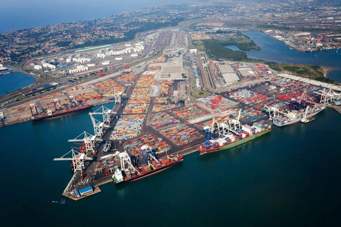 South African ports also suffer