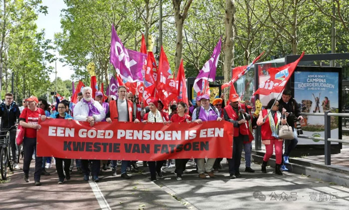 The heavy tax caused a lot of strikes