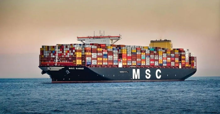 MSC orders for new ships increased by 31 in a month