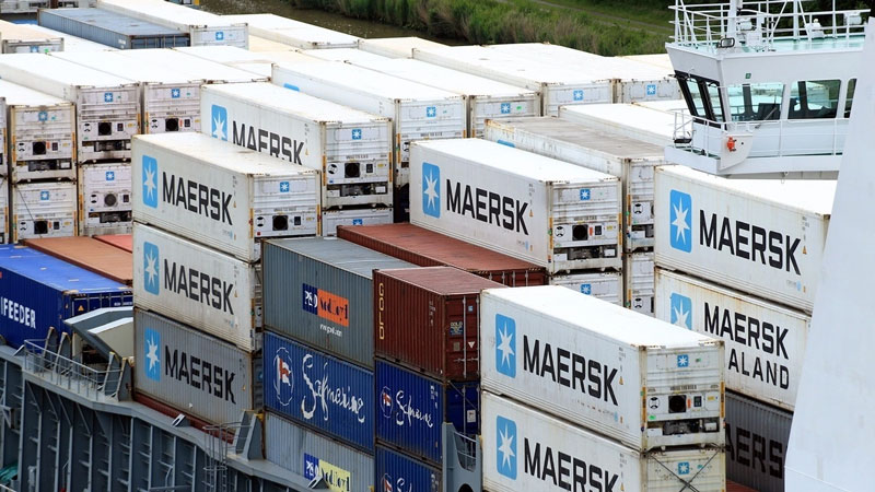 About 90% of container traffic goes around the Cape of Good Hope