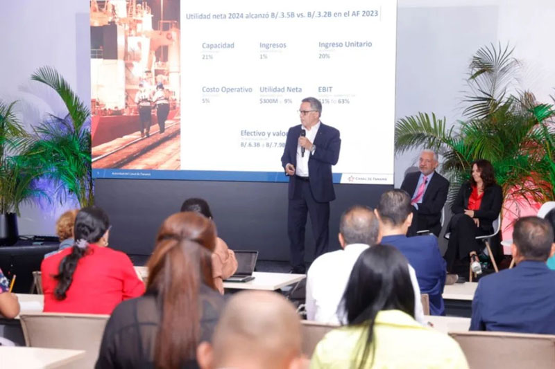 The Panama Canal netted $3.453 billion