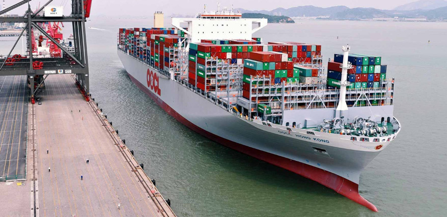 OOCL launches two new routes to Asia calling on major domestic ports