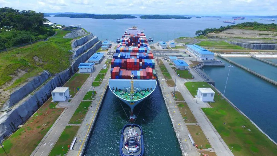 Container traffic through the Panama Canal will double in the next few years