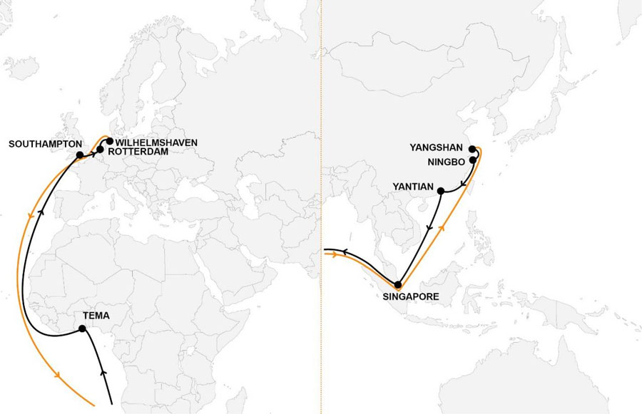 Hapag-lloyd upgrades China-Germany Express Service (CGX)