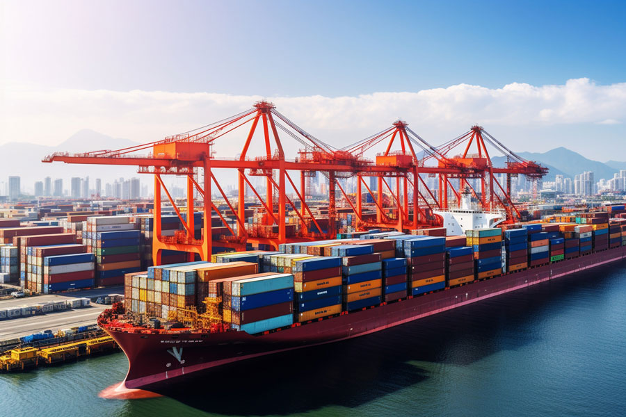 The freight rates of the Trans-Pacific route have decreased