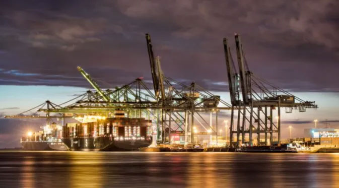 Shipping companies canceled some routes