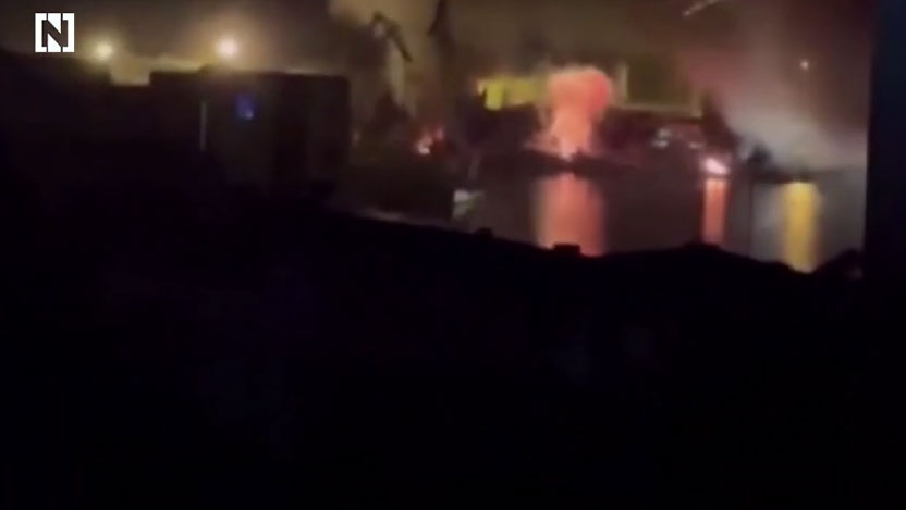 There have been multiple explosions and fires at key ports in Syria