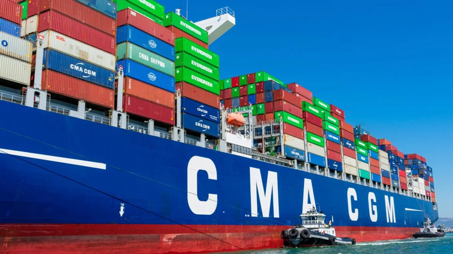 CMA CGM delays the imposition of the US East Coast container surcharge