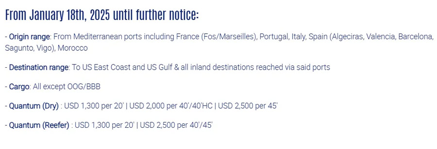 CMA CGM related announcements