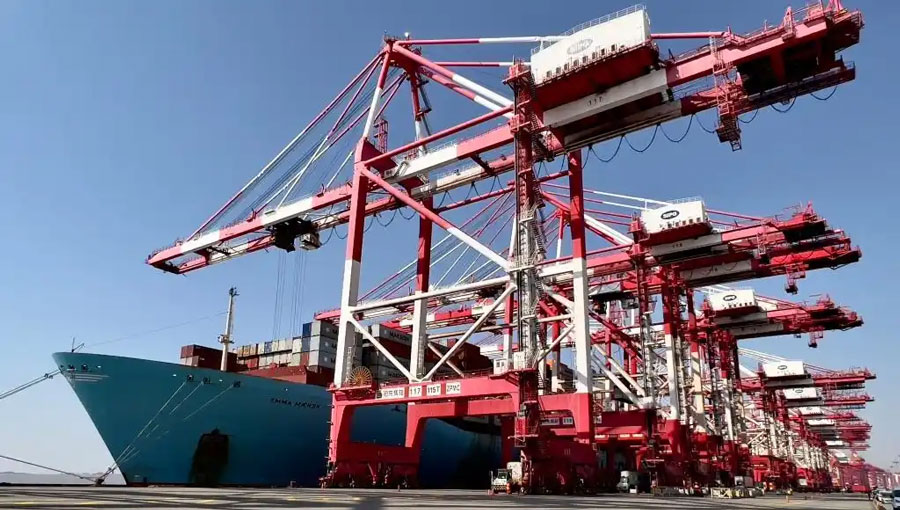 The Gemini Alliance made its first flight to Shanghai