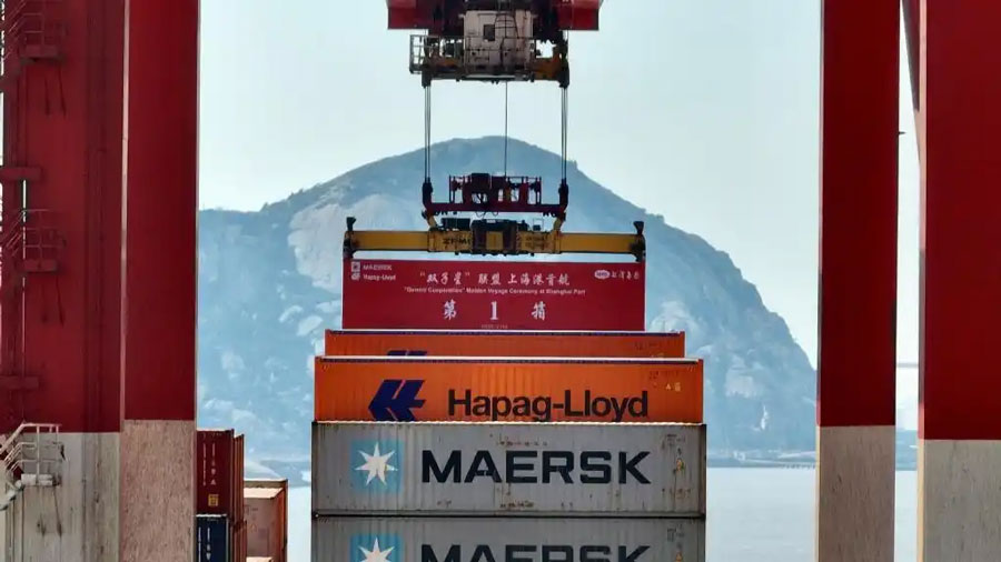 Gemini Alliance first voyage to Yangshan Deep Water Port