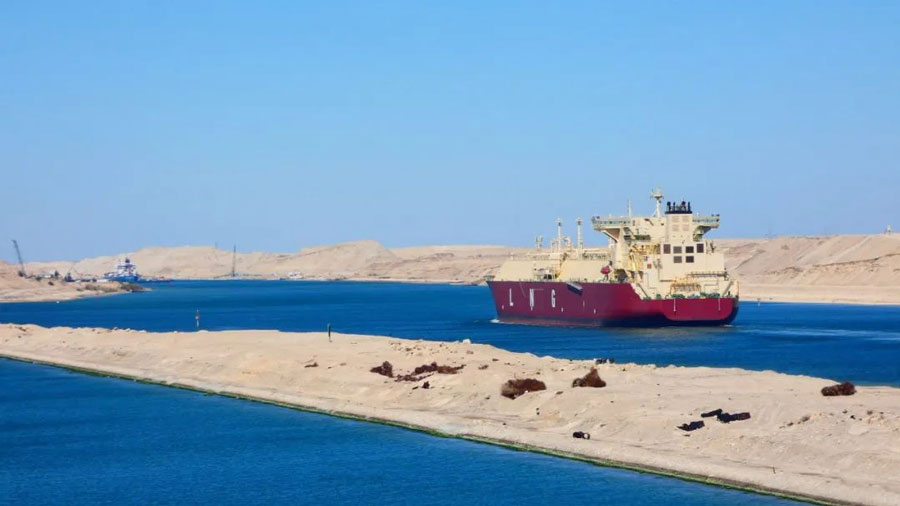 First LNG ship returns to Red Sea