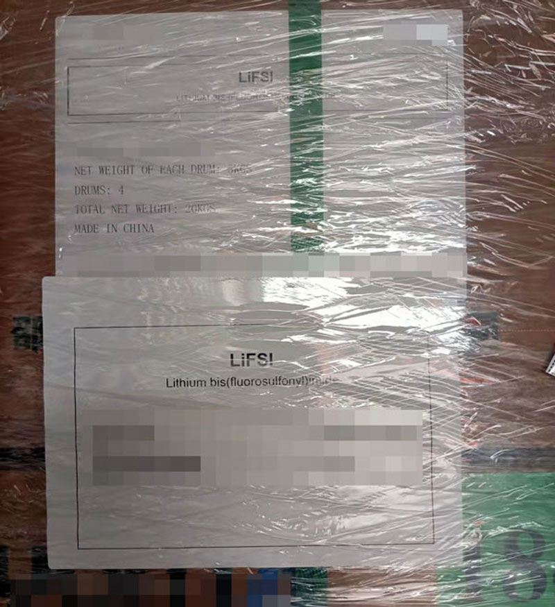 LiFSI Dangerous goods booking