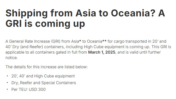 Upgraded Asia to Oceania GRI