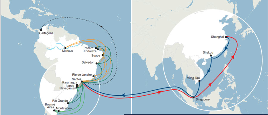 Maersk and CMA CGM jointly launch new routes