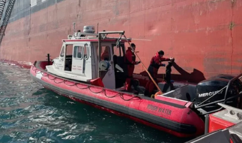 MSC Baltic III salvage site 3