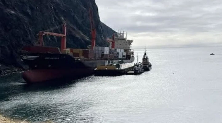 MSC Baltic III salvage site 4