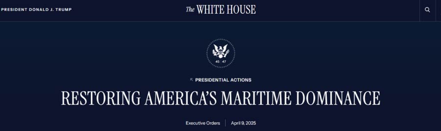 President Trump has signed an executive order to continue targeting China