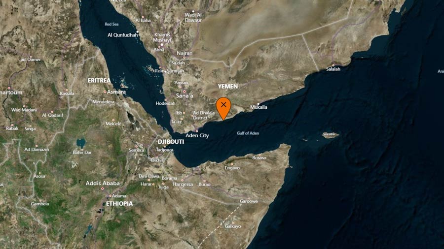 A bulk carrier has been attacked in the Red Sea