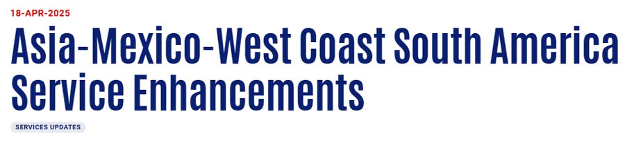 CMA CGM Announcement