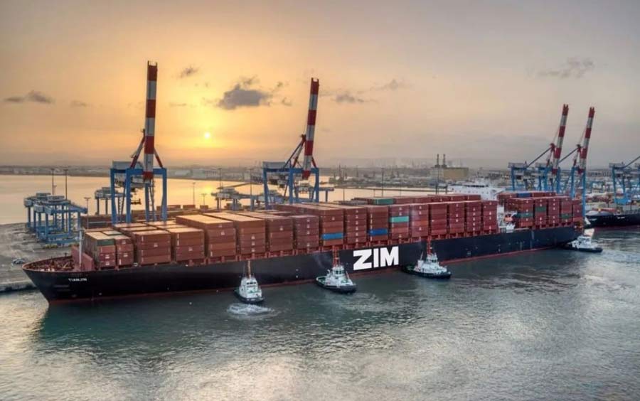 Zim and T.S. Lines have suspended some Trans-Pacific routes