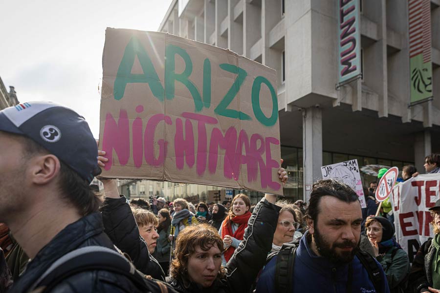 The operation of the Port of Antwerp - Bruges was disrupted