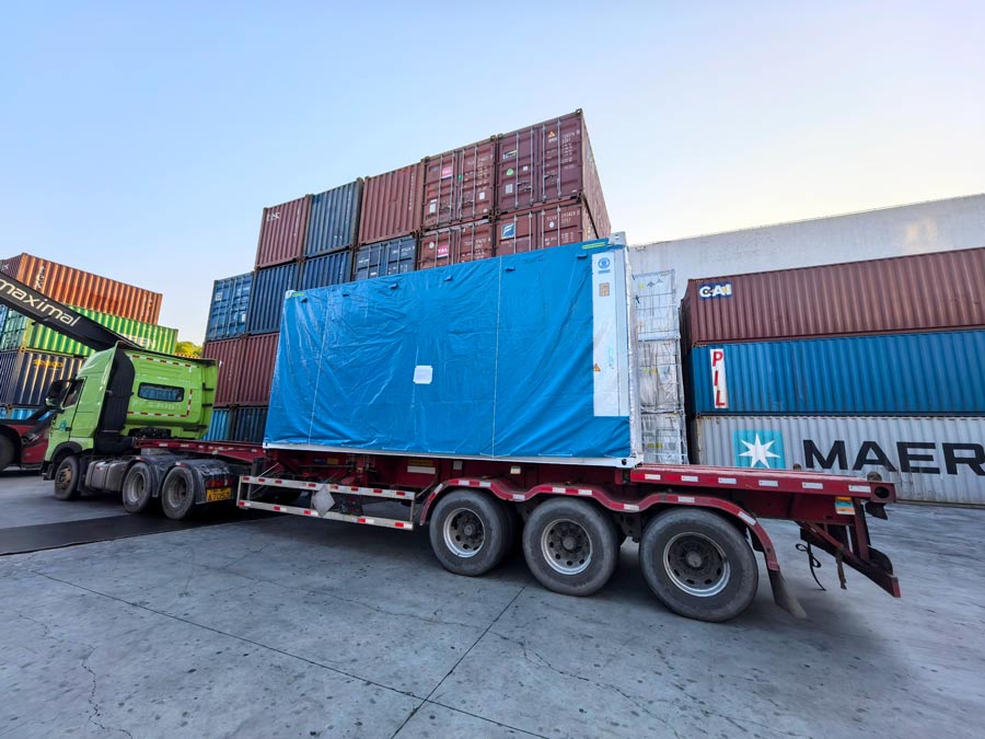 Energy storage container freight forwarding