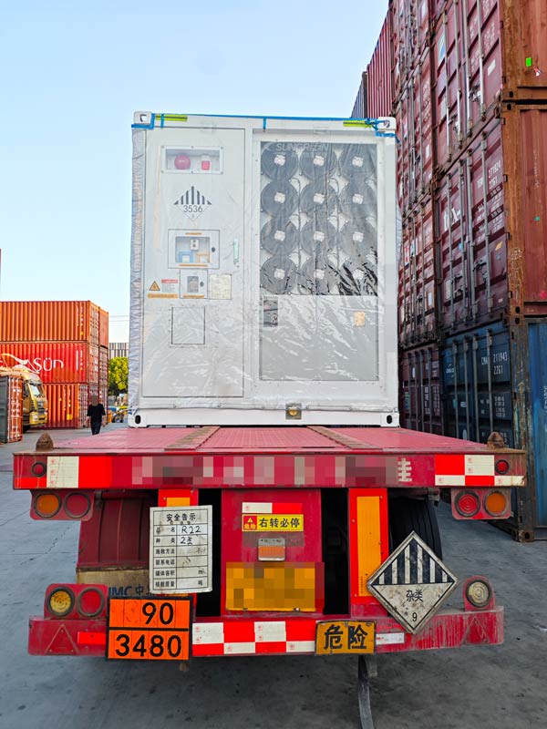 Booking a single Energy storage container