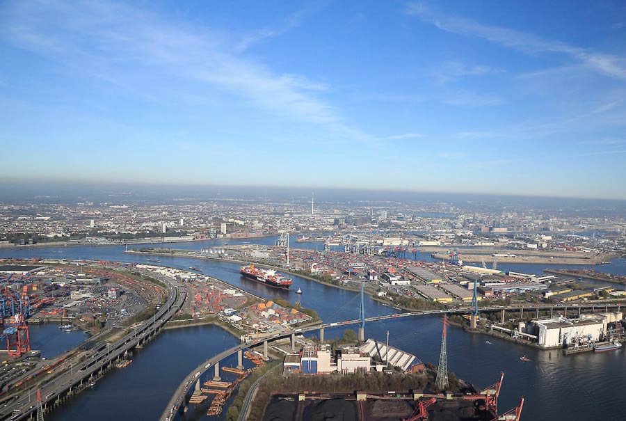 Congestion at the Port of Hamburg has intensified