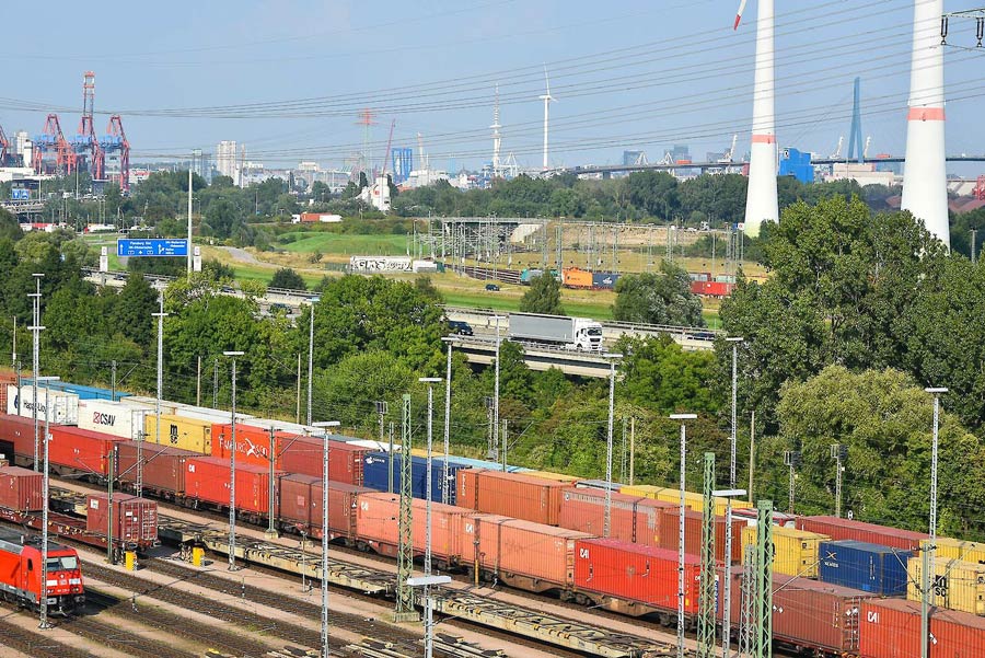 The railway was disrupted.