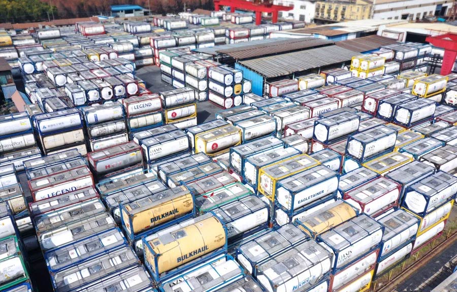 Portable tank cabinet inspection certificate