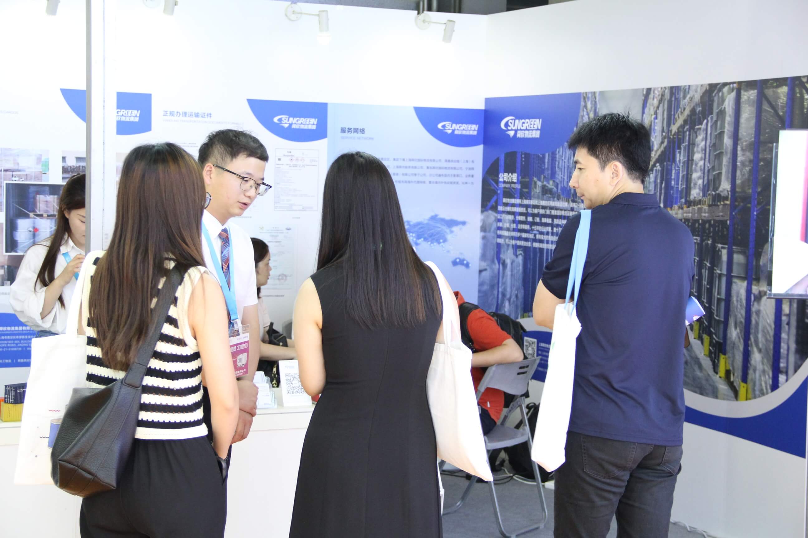 舜欣物流展位参展客户