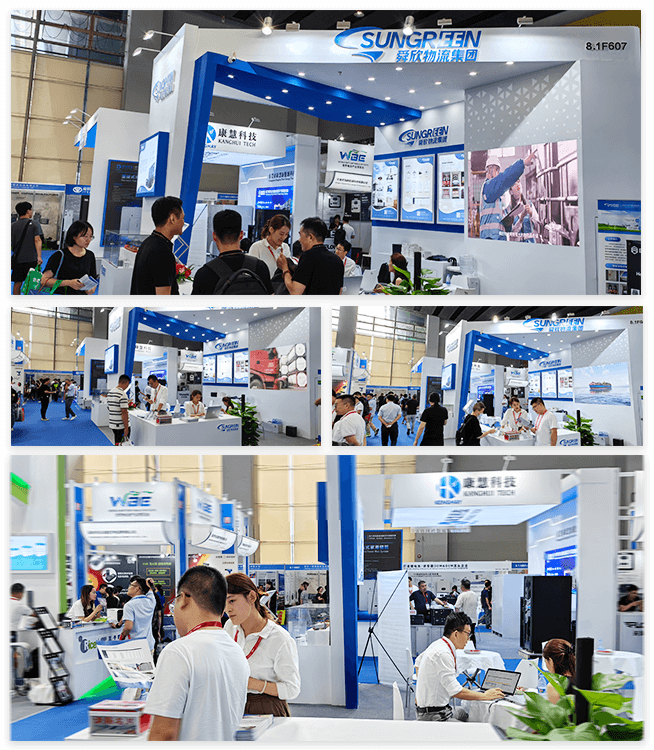 舜欣物流展位人气如虹