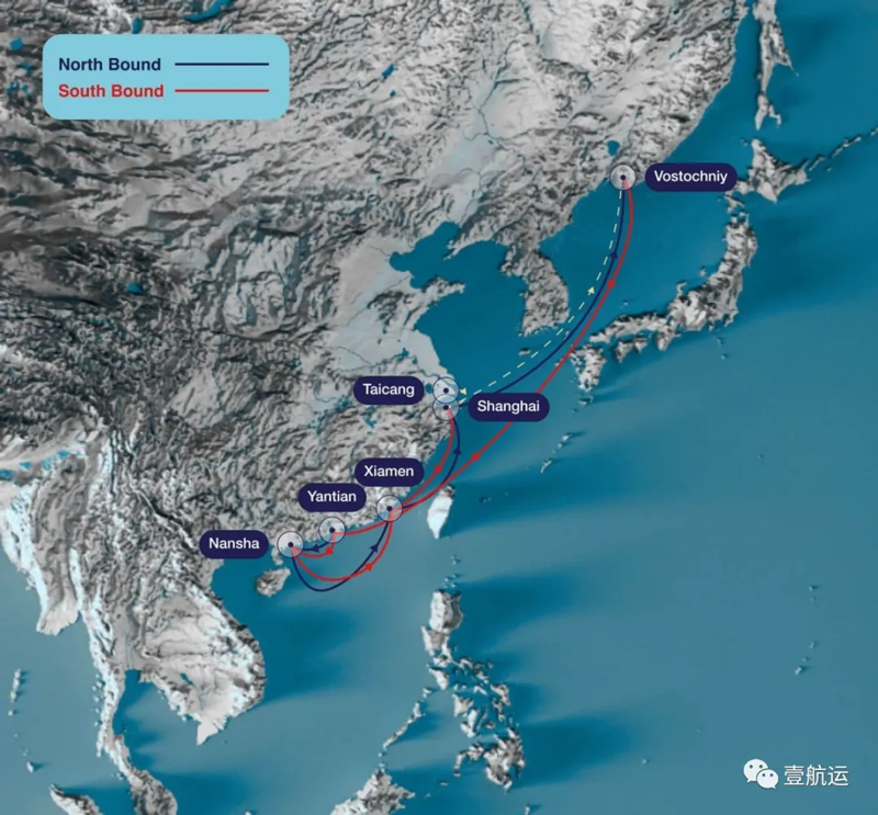 CStar Line calls at port